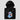 Bitcoin blockchain hoodie — Fiji Bitcoin, hood and drawstring detail close-up