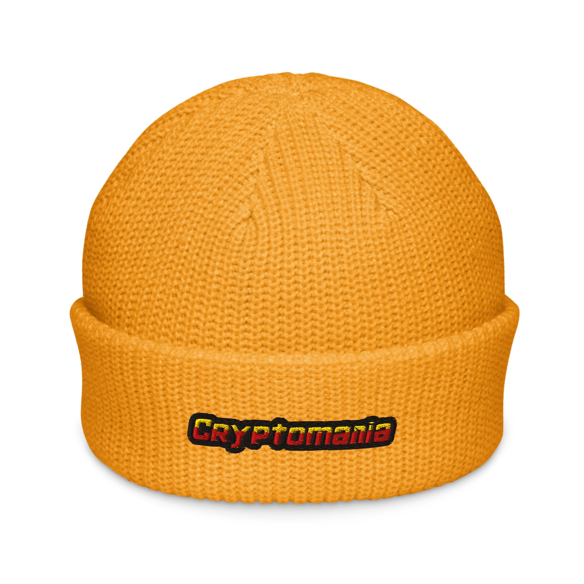 CRYPTO FISHERMAN BEANIE - OFFICIAL CRYPTOMANIA LOGO
