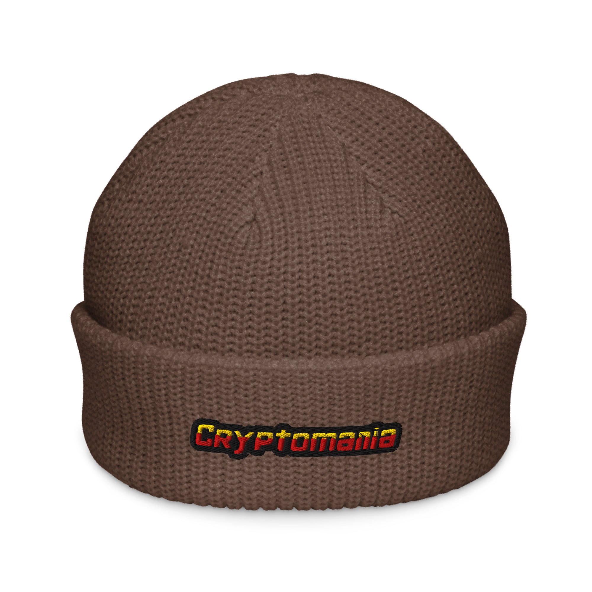 CRYPTO FISHERMAN BEANIE - OFFICIAL CRYPTOMANIA LOGO
