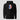 France Bitcoin Black — premium heavyweight Bitcoin hoodie, front view showing full design