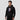 France Bitcoin Black — Bitcoin streetwear pullover, rear flat lay view