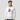 France Bitcoin White — Bitcoin streetwear pullover, rear flat lay view