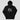 FX Trader premium Crypto hoodie — angled view showing hood and kangaroo pocket