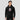 Great Britain Bitcoin Black — Bitcoin streetwear pullover, rear flat lay view