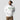 Model wearing the white HODL Periodic Table Hoodie, showing the relaxed unisex fit