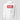 HODL Red Box Hoodie in white, flat front view: high-impact red box graphic with white italic type