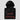 Folded black Hodl Strong Hoodie with a close-up of the chest print