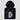 Iceland Bitcoin Black — premium heavyweight Bitcoin hoodie, close-up of print quality