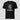 In Crypto We Trust Futuristic Crypto — Bitcoin crypto t-shirt, rear flat lay view
