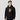 Latvia Bitcoin Black — premium heavyweight Bitcoin hoodie, rear view showing back design