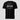 Polygon blockchain tee — Minimal Bitcoin Geometry, front view on model showing fit