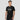 Minimal Bitcoin Geometry — premium Polygon streetwear tee, rear view showing back
