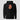 North Macedonia Bitcoin Black premium Bitcoin hoodie — front view showing design and construction