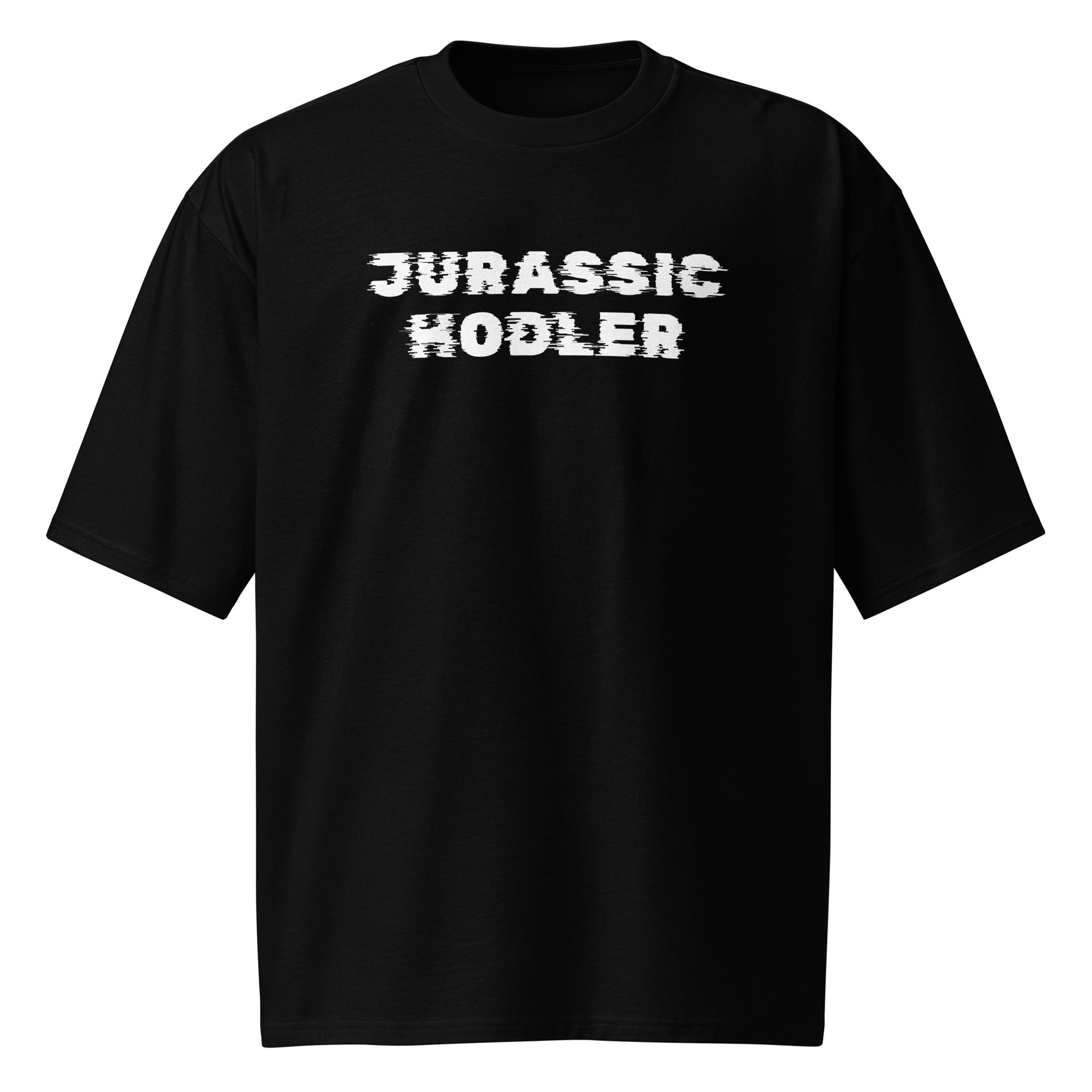 OVERSIZED HEAVYWEIGHT CRYPTO T-SHIRT – JURASSIC HODLER