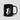 Bitcoin Pakistan Flag Mug — black glossy ceramic coffee cup with the Pakistan flag and BTC mark, front view