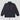 Polkadot crypto jacket in navy colourway, side profile view