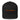 Cryptomania Text — Crypto blockchain cap, angled view showing mesh back detail