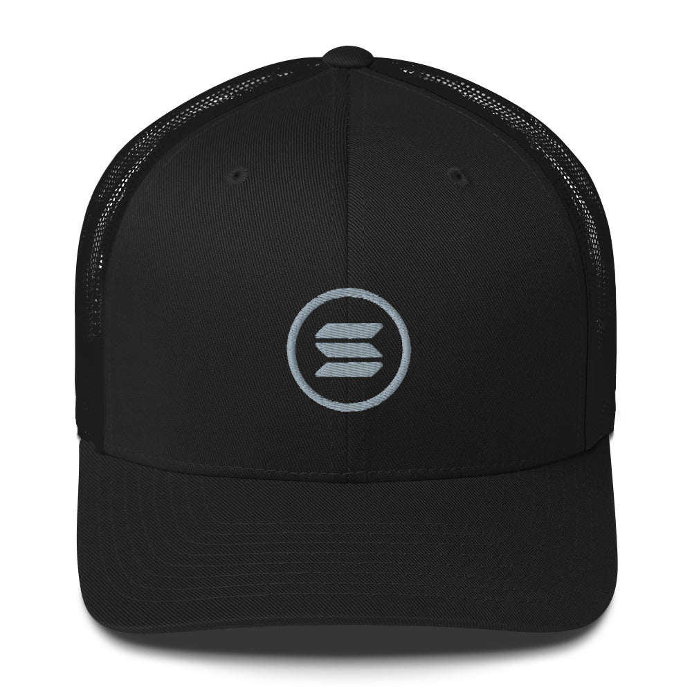 SOLANA (SOL) LOGO TRUCKER HAT