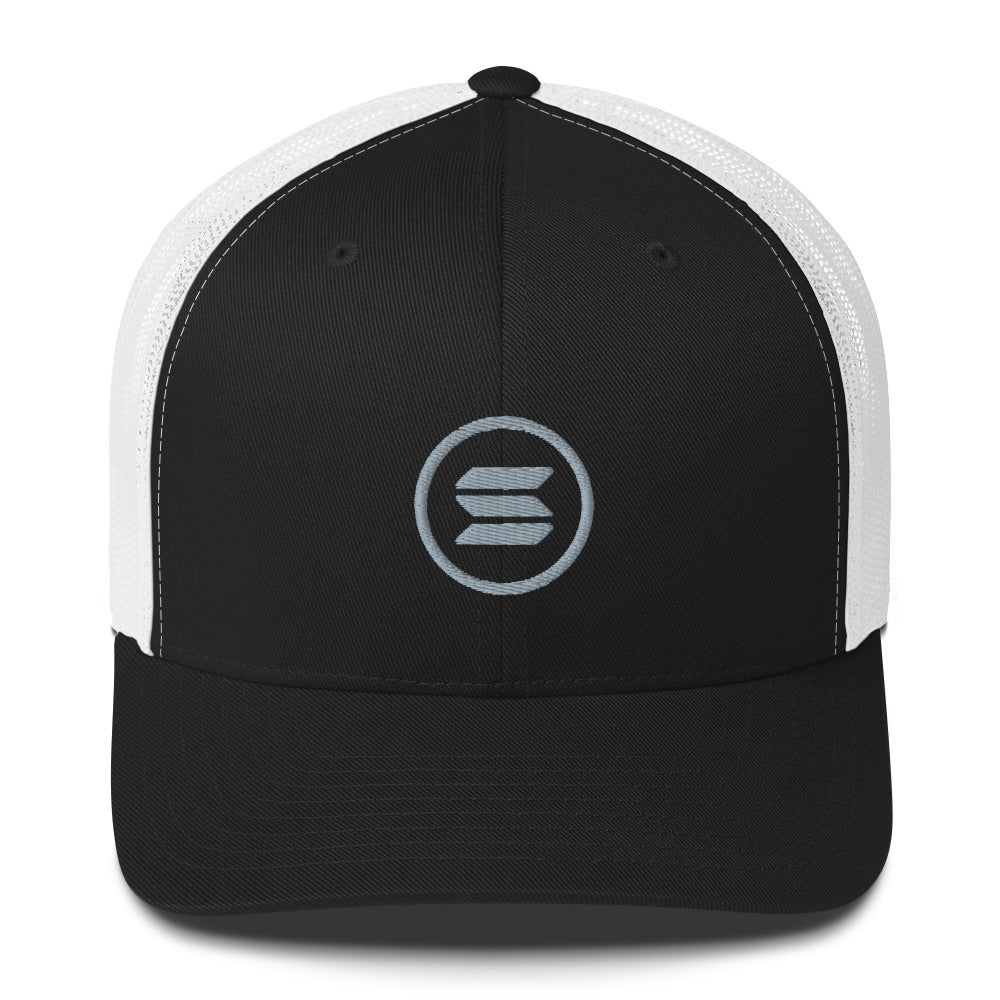 SOLANA (SOL) LOGO TRUCKER HAT
