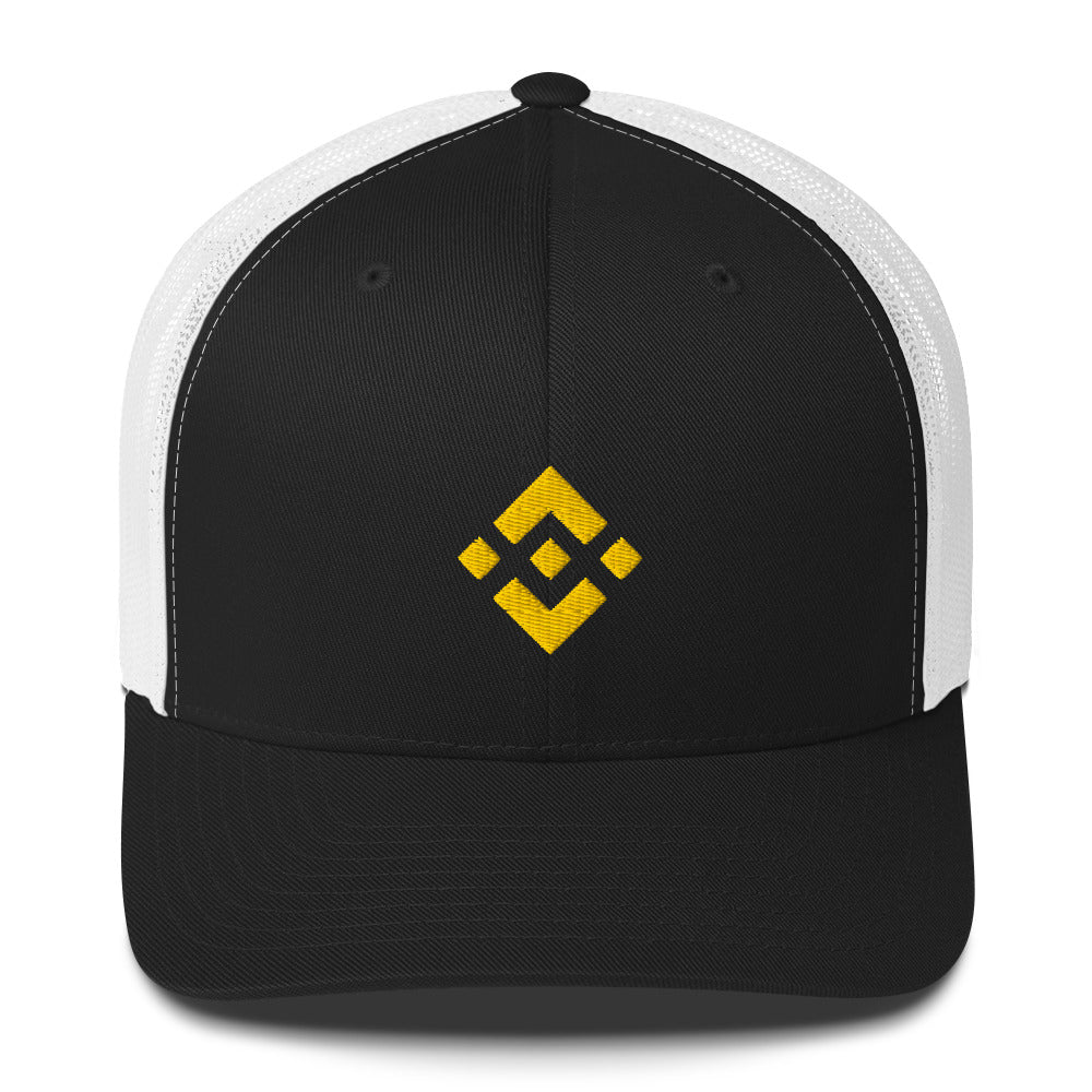 BINANCE LOGO TRUCKER HAT