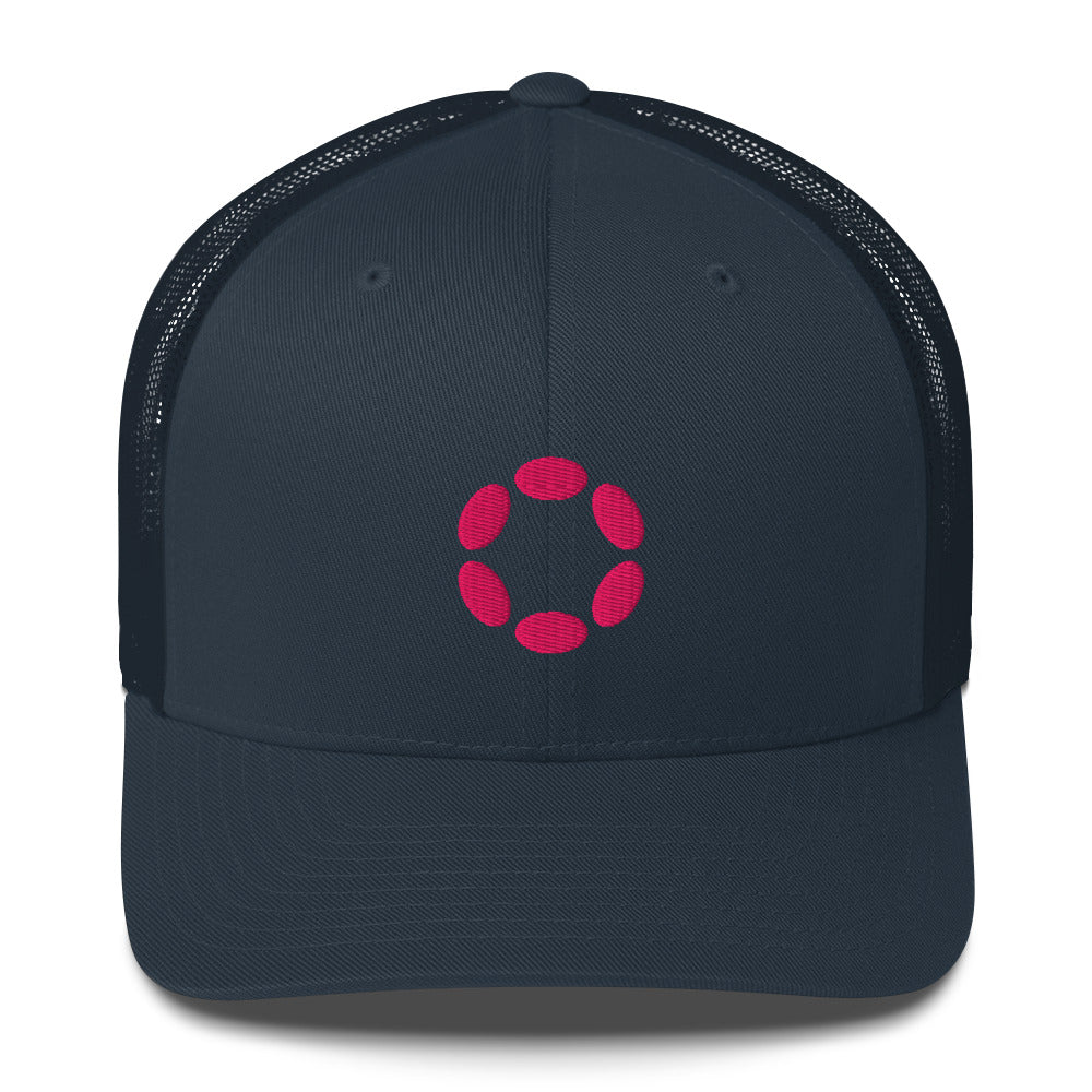POLKADOT (DOT) TRUCKER HAT
