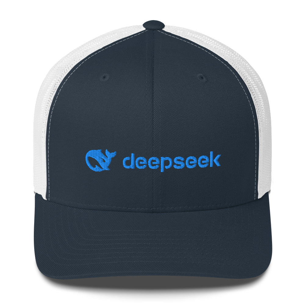 DEEPSEEK AI TRUCKER HAT