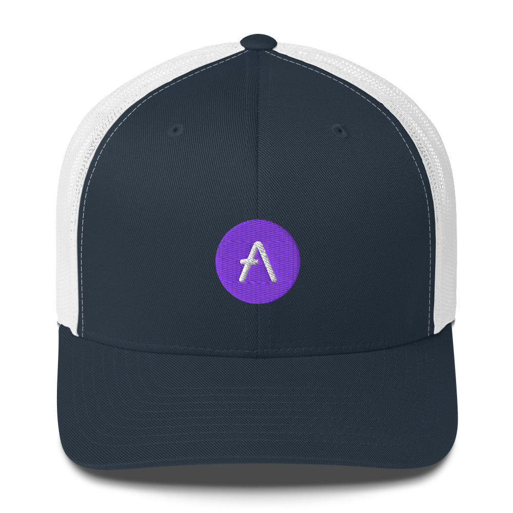 AAVE TOKEN TRUCKER HAT