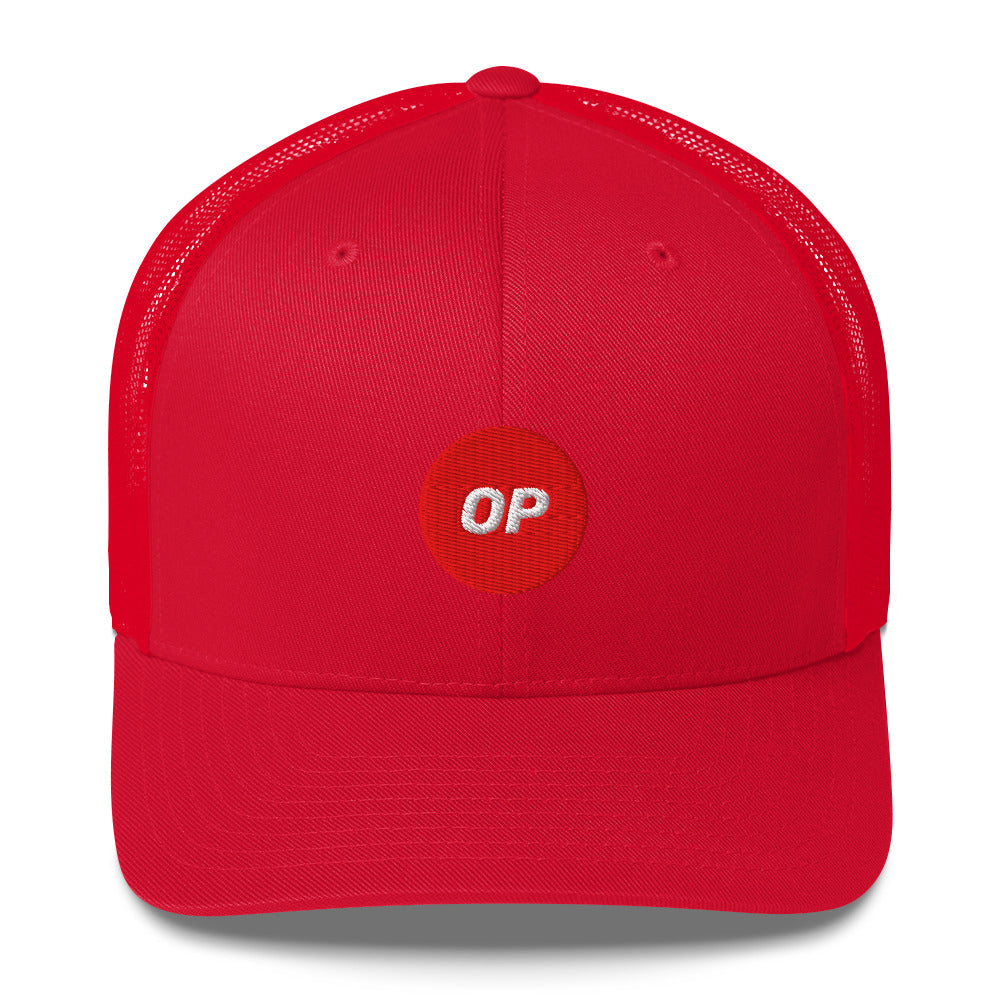 OPTIMISM (OP) TRUCKER HAT

