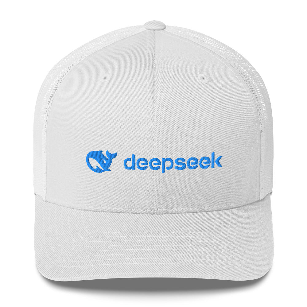 DEEPSEEK AI TRUCKER HAT