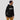 Bitcoin blockchain hoodie — Satoshi Premium Crypto, front view on model showing fit