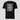 Satoshi Nakamoto Dual Identity Bitcoin crypto t-shirt — side profile on model showing relaxed fit