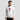 Serbia Bitcoin White — Bitcoin streetwear pullover, rear flat lay view