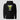 Solana Alien Hoodie in black, flat front view: cartoon alien print with drip-style lettering