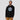 Model wearing the black Go Big or Go Home Hoodie, showing the relaxed unisex fit