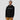 Model wearing the black Solana Glitch Stripe Hoodie, showing the relaxed unisex fit