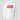Solana Red Box Hoodie in white, flat front view: red box print with a white italic wordmark