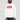 Model wearing the white Solana Red Box Hoodie, showing the relaxed unisex fit