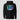 SOL Millionaire Loading Hoodie in black, flat front view: sticker-style print with a white die-cut outline