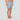 Solana Swim Shorts Light Grey Pattern Solana beach shorts — rear view showing construction detail