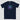 Solana SOL Navy Crypto — premium Solana streetwear tee, rear view showing back