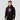 Bitcoin blockchain hoodie — Spain Bitcoin Black, back view showing full construction