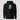 Sweden Bitcoin Black premium Bitcoin hoodie — front view showing design and construction