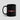 Switzerland Bitcoin — premium Bitcoin ceramic mug, angled side view showing handle
