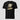 Bitcoin blockchain tee — To The Moon Bitcoin, front view on model showing fit
