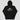 Trader Life premium Crypto hoodie — angled view showing hood and kangaroo pocket