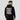 Trust The Chart Not The FUD — Crypto streetwear hoodie, ribbed cuff and hem detail shot