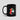 Side angle of the Bitcoin United Arab Emirates coffee mug, highlighting the wrap-around United Arab Emirates flag print