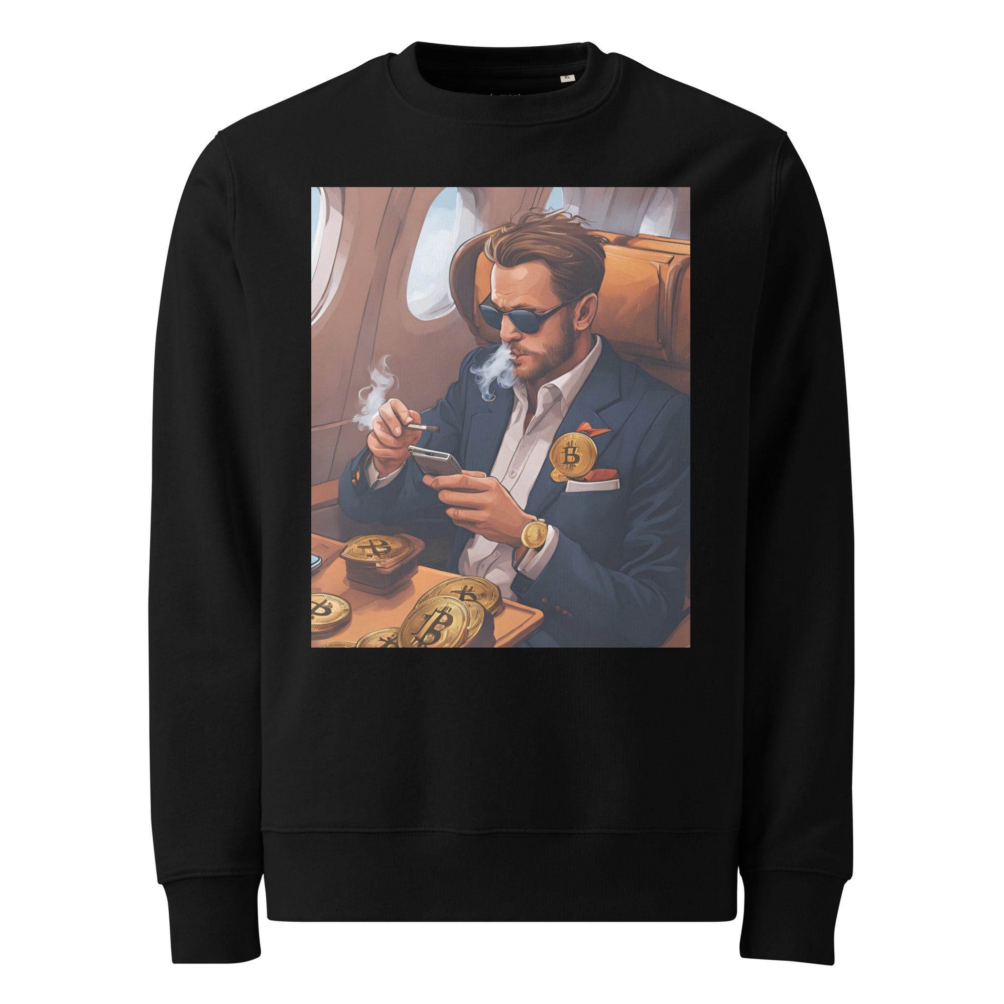 BITCOIN (BTC) MILLIONAIRE-NEW MONEY PREMIUM SWEATSHIRT
