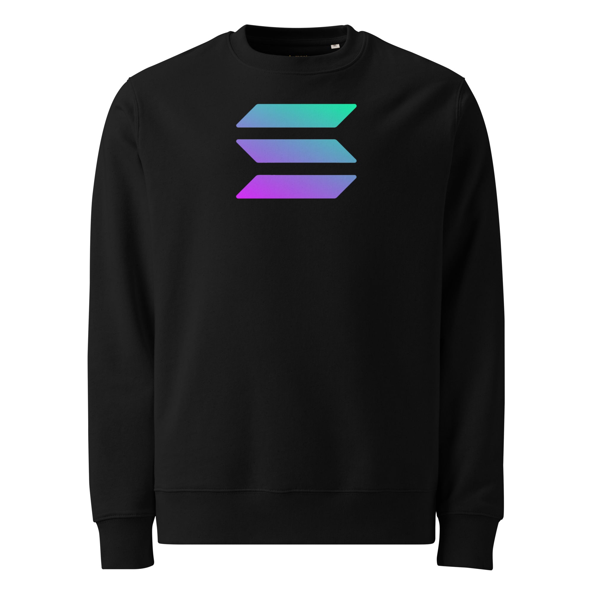 SOLANA (SOL) LOGO PREMIUM SWEATSHIRT (BLACK)