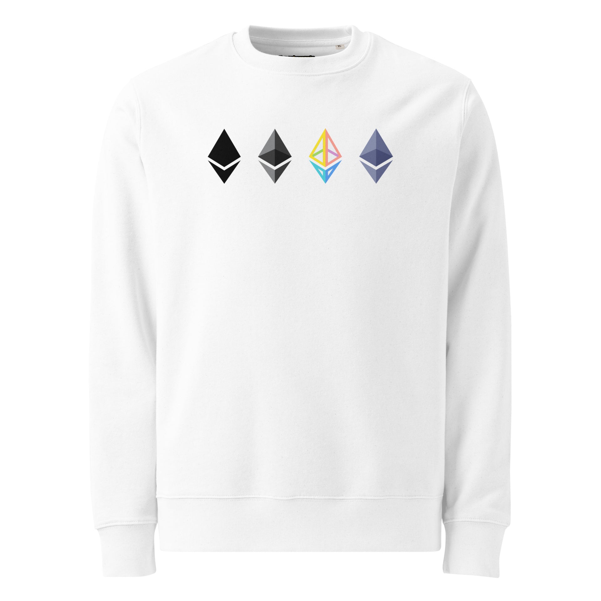 ETHEREUM (ETH) LOGO VARIATIONS PREMIUM SWEATSHIRT
